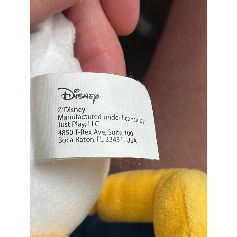 Disney Donald Duck Plush Stuffed Animal Just Play Blue Sailor Outfit Toy 9 inch